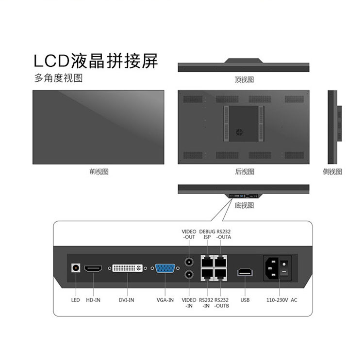 LCD拼接屏详情